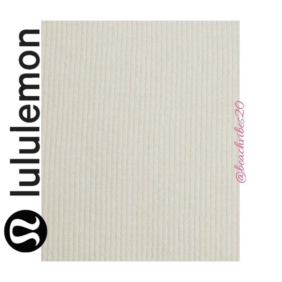 LULULEMON ATHLETICA Hold Tight Sweetheart Short-Sleeve Shirt Light Ivory 10 NWT - Picture 6 of 6